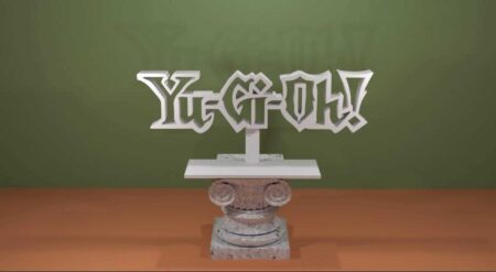Yu-Gi-Oh! Logo Biblo Dekoratif Hediyelik Süs Eşyası Maket