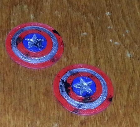 Kaptan Amerika Kalkanı (Iç Boyutu) Plastik Aparat