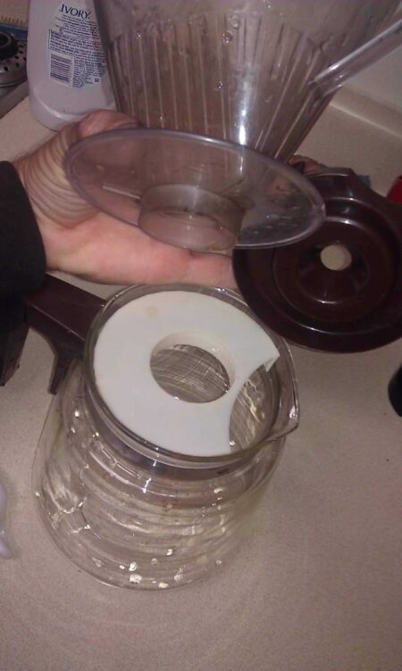 Kahve Potu Üst İçin Koni Üzerine Dökün Plastik Aparat