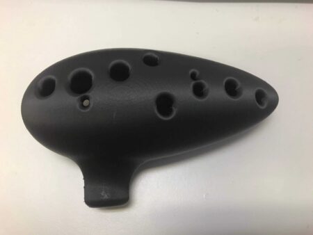 Temizlendi Güncellenmiş 12 Delikli Ocarina  Organik Plastikten