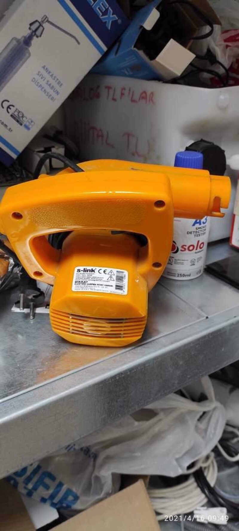 S Link Kompresör Hava Ufleyicı Başkaşı Plastik Aparat - Görsel 2