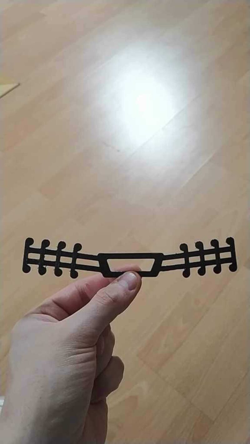 Maske Kayışı Organik Plastikten Aksesuar Hediyelik Aparat - Görsel 2