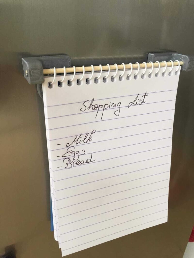 Buzdolabı Notepad Magnet (Kitchen) Plastik Aparat - Görsel 2