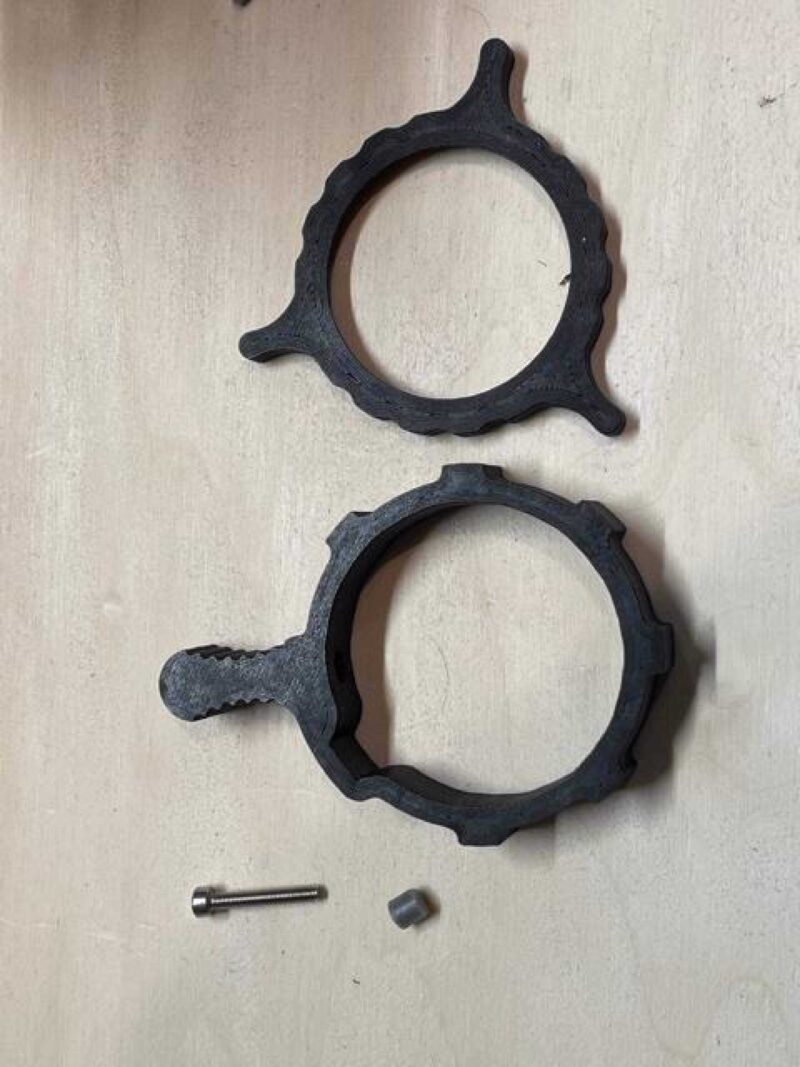 Kahles K525I Kaldır Lever Plastik Aparat - Görsel 3