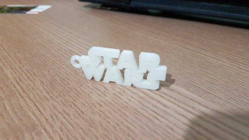 Star Wars Anahtarlık  Organik Plastikten Dekoratif Hediyelik - Görsel 3
