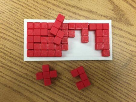 Pentomino Çerçevesi (5X12) Plastik Aparat