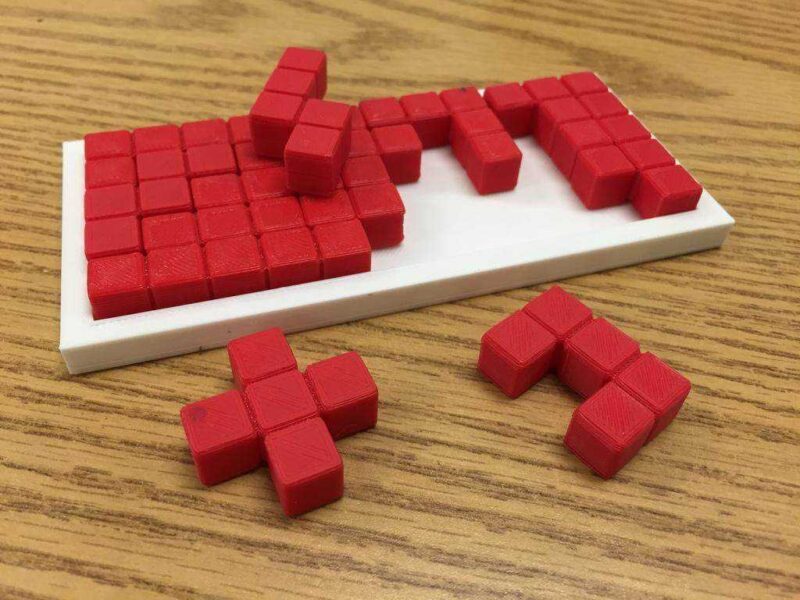 Pentomino Çerçevesi (5X12) Plastik Aparat - Görsel 3