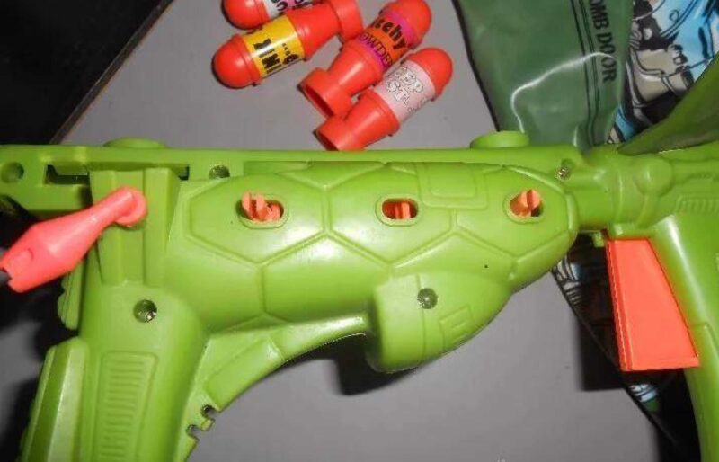 Pièce Dirigeable Tortues Ninja Turtles Blimp Plastik Aparat - Görsel 3