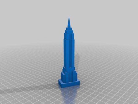 Empire State Binası Biblo Dekoratif Hediyelik Süs Eşyası Maket