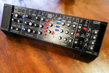 Arturia Keystep Ve Behringer Model-D İçin Dcaps Plastik Aparat