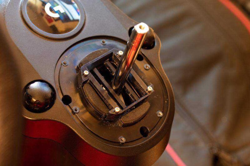 G29/ G920 İle Logitech G Sürüş Kolu İçin Sertleştirici Tertibatı Plastik Aparat - Görsel 3