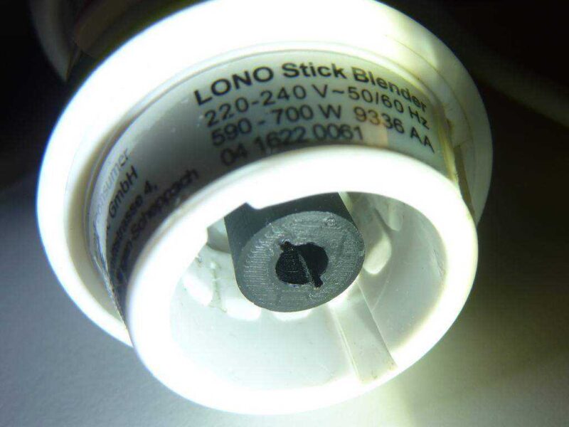Wmf Lono Stick Blender Mikser Bağlayıcı Parçası Plastik Aparat - Görsel 3