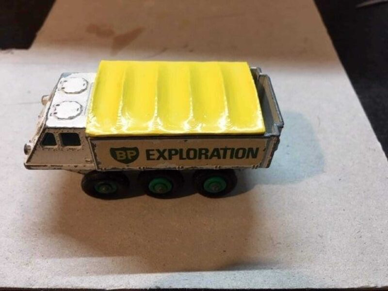 Matchbox Nr. 61B Alvis Stalwart Gölgelik Plastik Aparat - Görsel 2