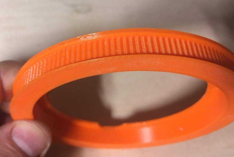 Hv-4 Döner Masa İçin Gt2 160 Diş Kasnak Topuzu Plastik Aparat - Görsel 2