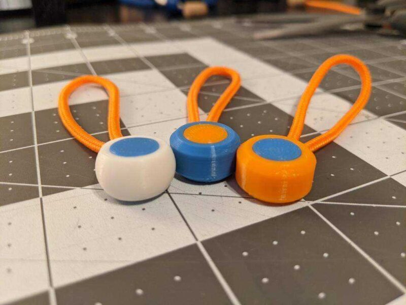 Paracord Fermuar Çekme / Charm Plastik Aparat - Görsel 2