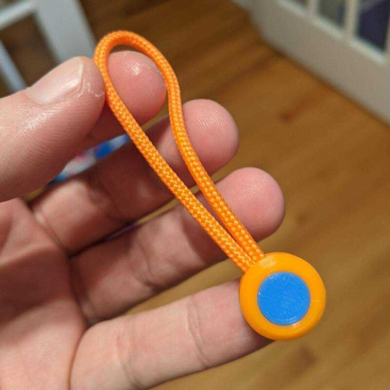 Paracord Fermuar Çekme / Charm Plastik Aparat - Görsel 3