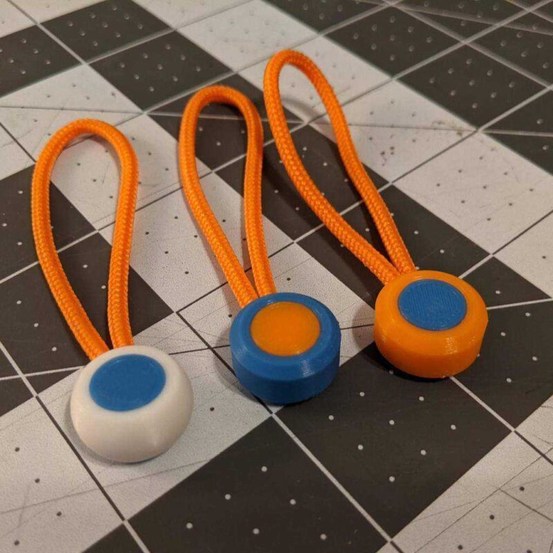 Paracord Fermuar Çekme / Charm Plastik Aparat - Görsel 4