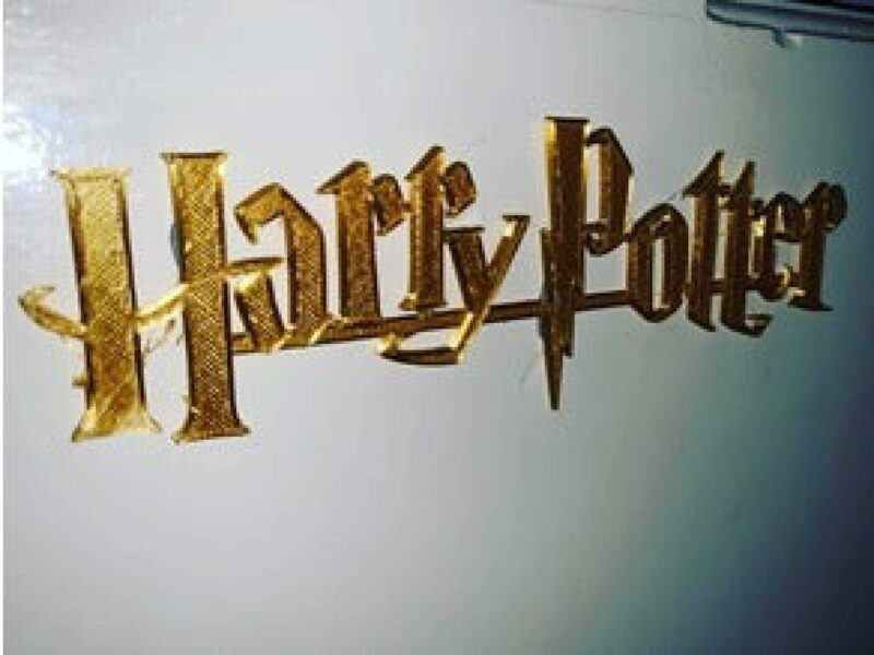 Harry Potter Logosu Dekoratif Biblo Dekor Hediyelik Süs Eşyası - Görsel 3