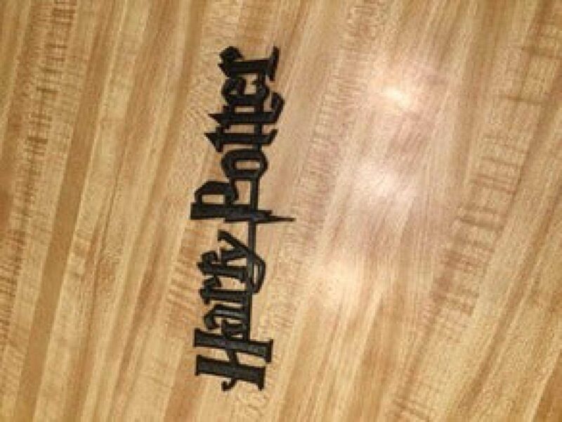 Harry Potter Logosu Dekoratif Biblo Dekor Hediyelik Süs Eşyası - Görsel 4