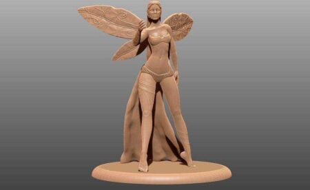 Fey Goddess - Masa Çalışması Minyatür Plastik Aparat