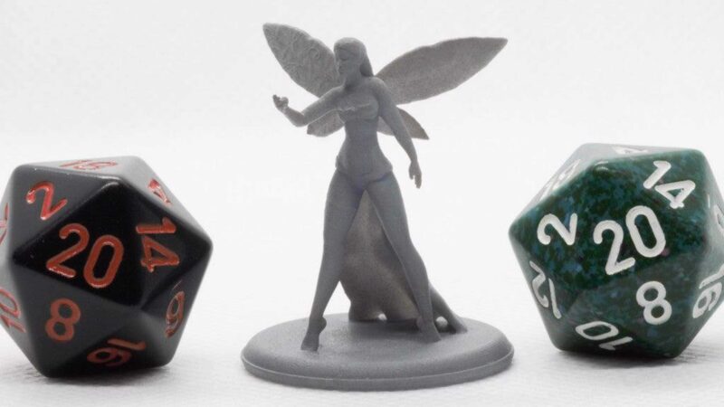 Fey Goddess - Masa Çalışması Minyatür Plastik Aparat - Görsel 2