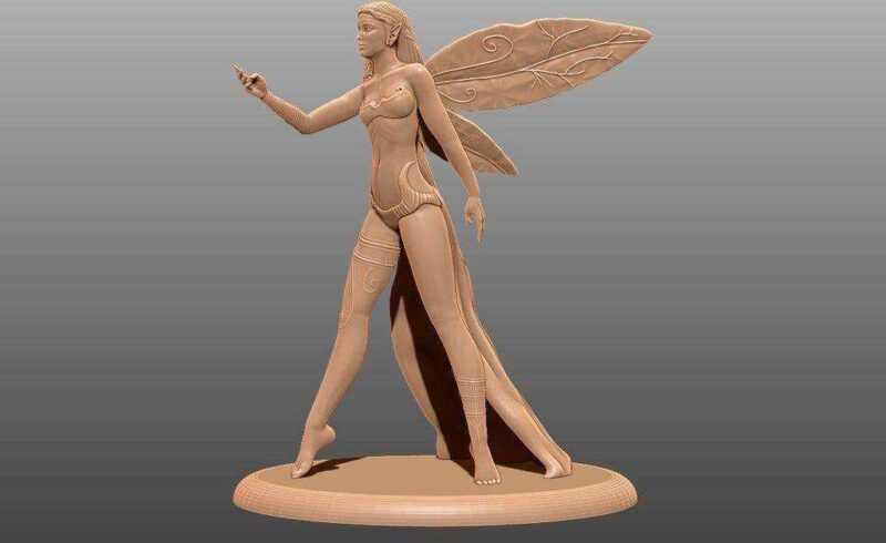 Fey Goddess - Masa Çalışması Minyatür Plastik Aparat - Görsel 3