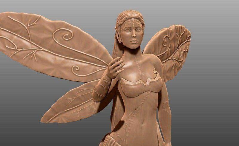 Fey Goddess - Masa Çalışması Minyatür Plastik Aparat - Görsel 4