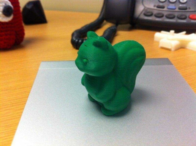 Sincap Squirrel Bust  Hediyelik Süs Eşyası Biblo Dekoratif - Görsel 2