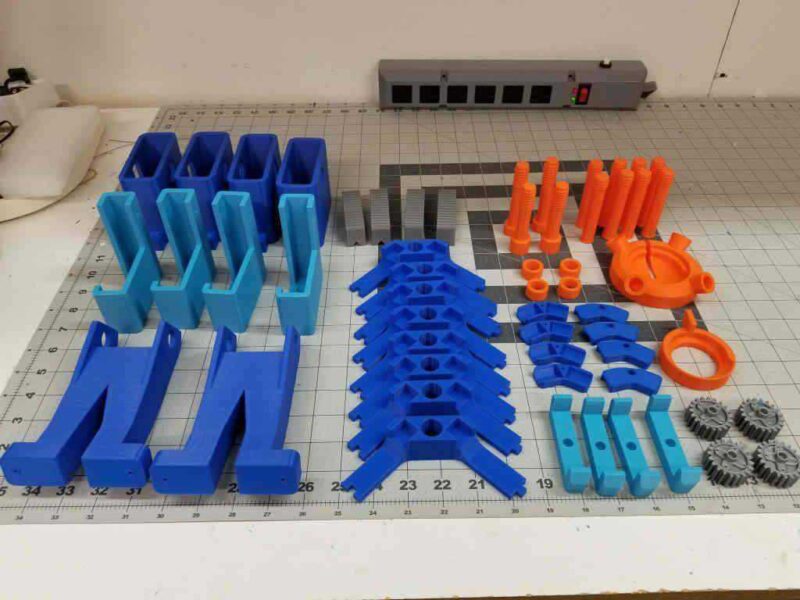 Remix - Tam 3D Baskılı Rubik İn Küp Çözme Robotu Plastik Aparat - Görsel 2