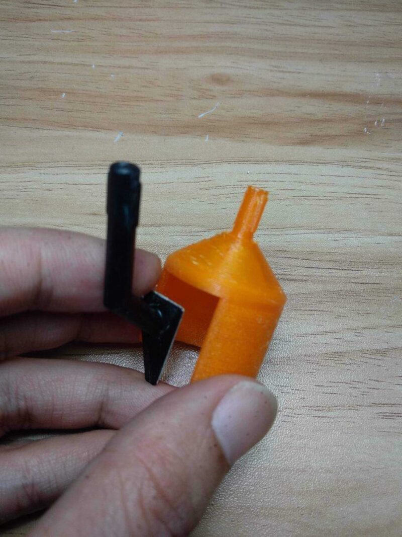 Boya Şişe Çalkalayıcı Eki Plastik Aparat - Görsel 2