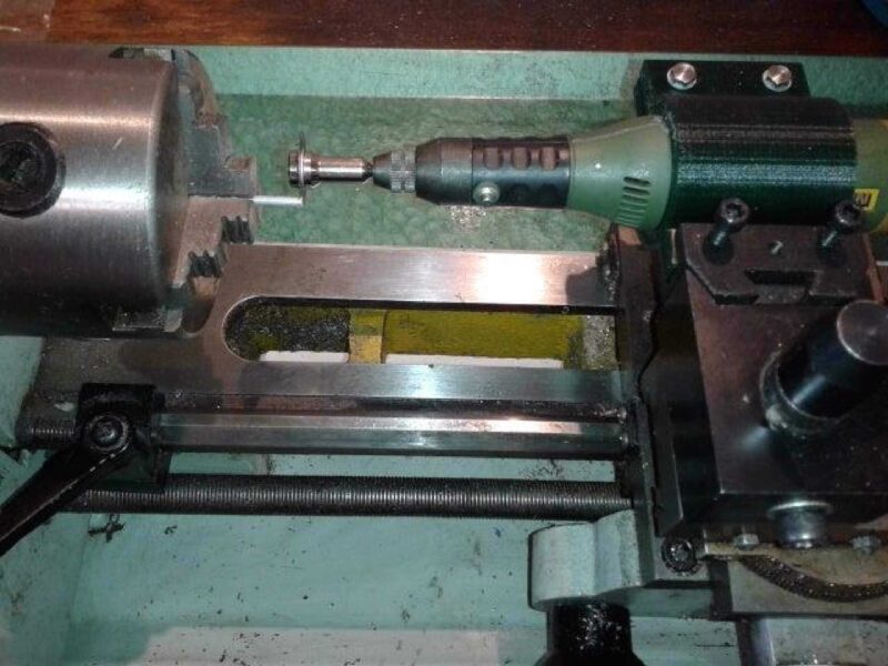 10 Torna Tezgahı İçin Basit Araçpost Değirmeni Plastik Aparat