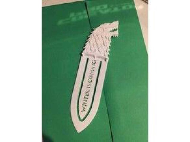 Direwolf Sword Bookmark - Game of Thrones - Kitap Ayracı