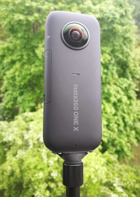 Insta 360 X Montajı (1/4-20, Onarım Kamerası Montajı) Plastik Aparat