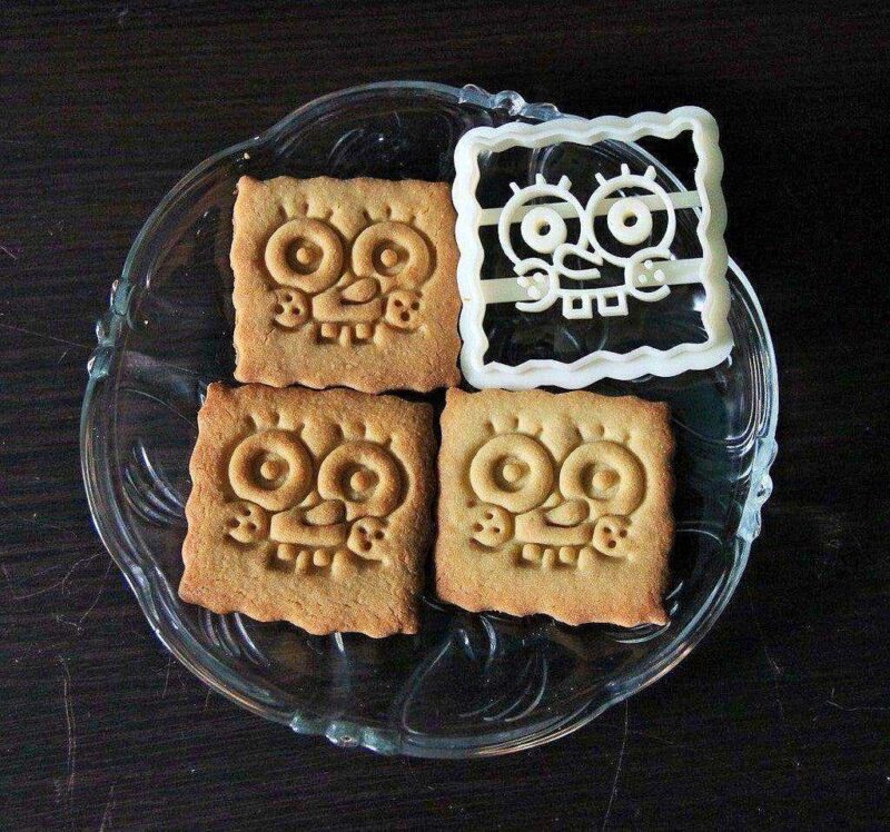SpongeBob Sünger Bob Kalıp Kurabiye Kesici Şekillendirici - Görsel 2