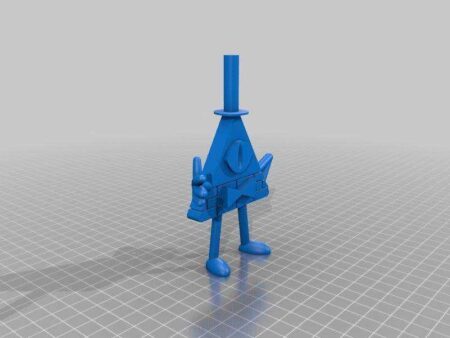 Bill Cipher Organik Plastikten Dekoratif Biblo Aksesuar