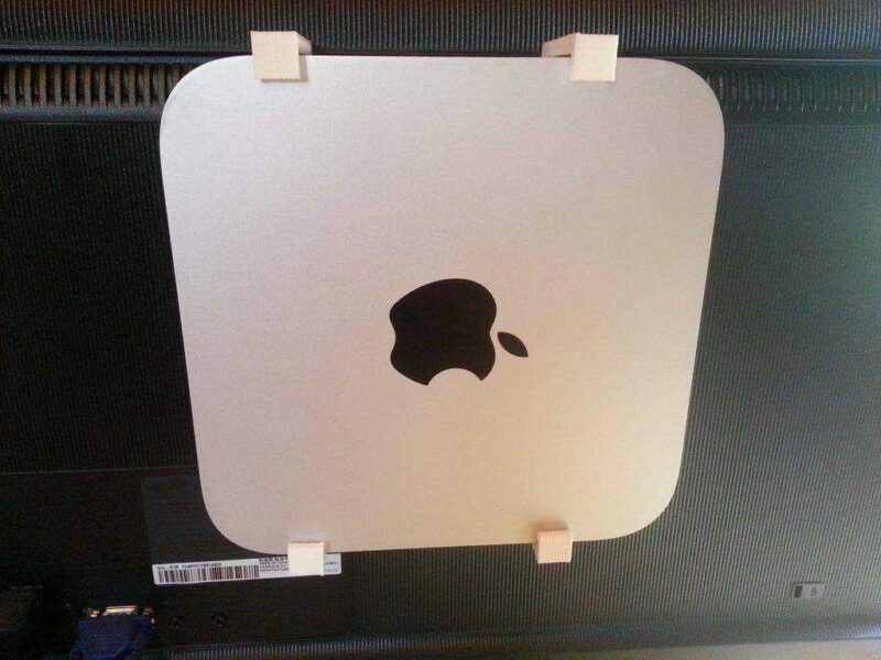 Mac Mini Monitör Braketi Tutucu Dekoratif Aparat Organizer - Görsel 2