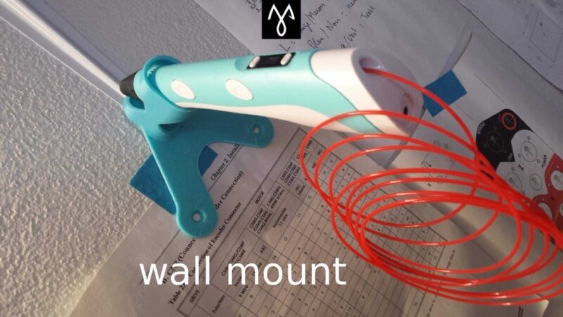 7tech 3D Pen Kalem kalemlik Masaüstü Tutucu Stand Aparat Aksesuar - Görsel 3