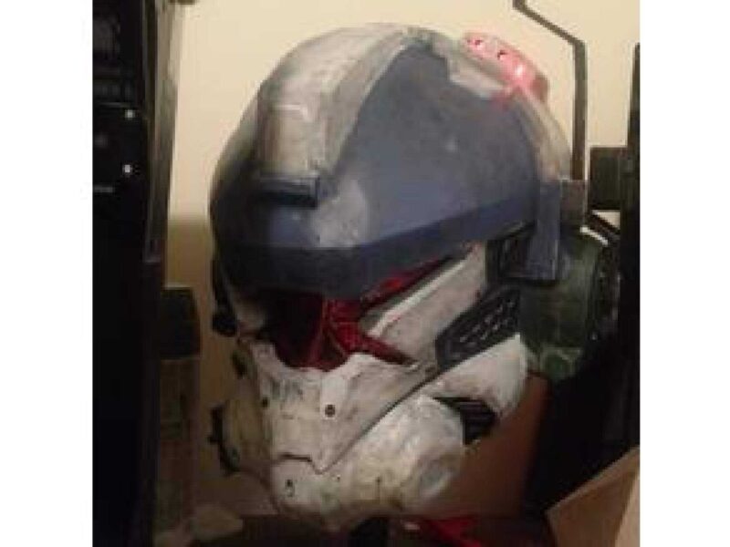 Titanfall Pilot Kask Remeshed Plastik Aparat - Görsel 2