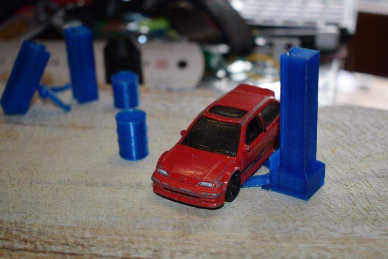 Diorama Hidrolik Rampa Plastik Aparat - Görsel 2