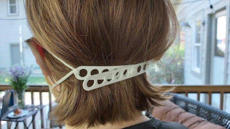 Cerrahi Maske Kulak Koruyucu Ense Tipli Takma Aparatı - Görsel 3