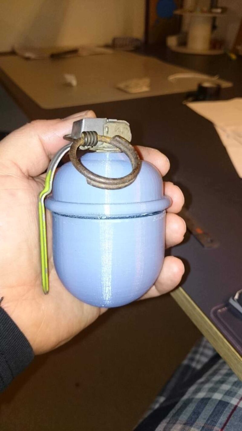 Ağırlık Bombası (M / 54 El Bombası) Plastik Aparat - Görsel 2
