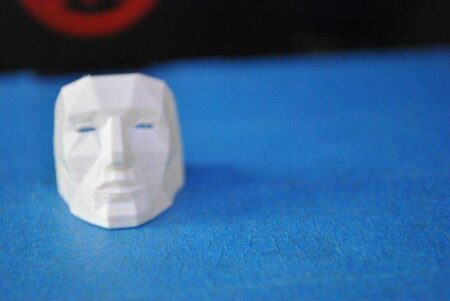 Poly Maske Yüzük  Biblo Dekoratif Hediyelik Süs Eşyası Maket