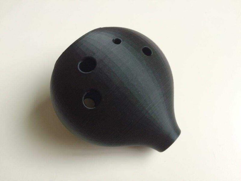 Ocarina Müzik Enstrümanı 6 Delikli Okarina Flüt Ses Aleti
