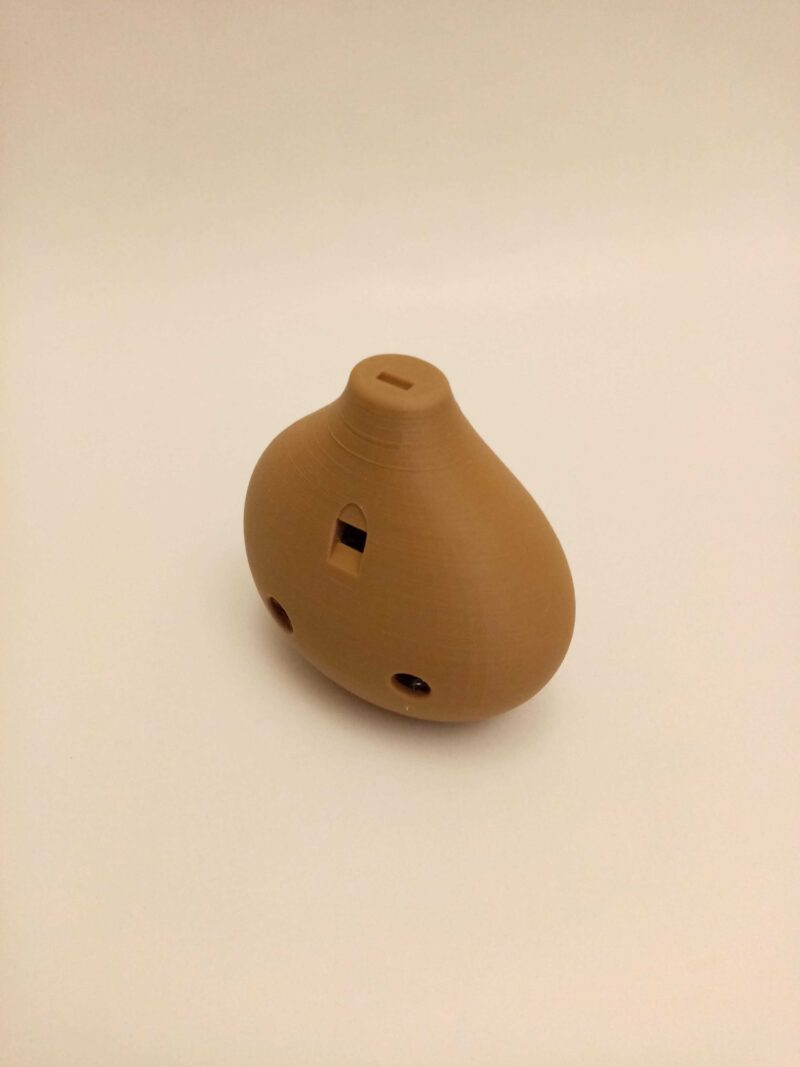 Ocarina Müzik Enstrümanı 6 Delikli Okarina Flüt Ses Aleti - Görsel 4