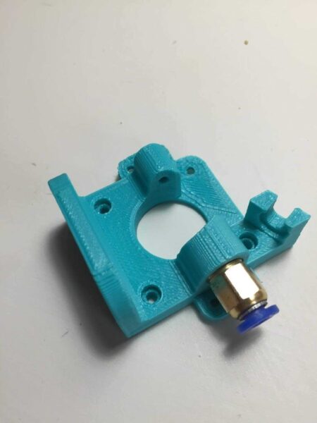 1.75Mm Filament Ve 1/8 Push Fit Birleştirme İçin Bowden Ekstruder (4Mm Od Boru İçin Kullanılır) Plastik Aparat