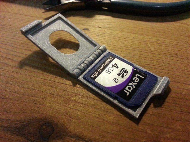 SD Kart Flip Case  Aparatı Holder Yuva  Aksesuar Tutucu