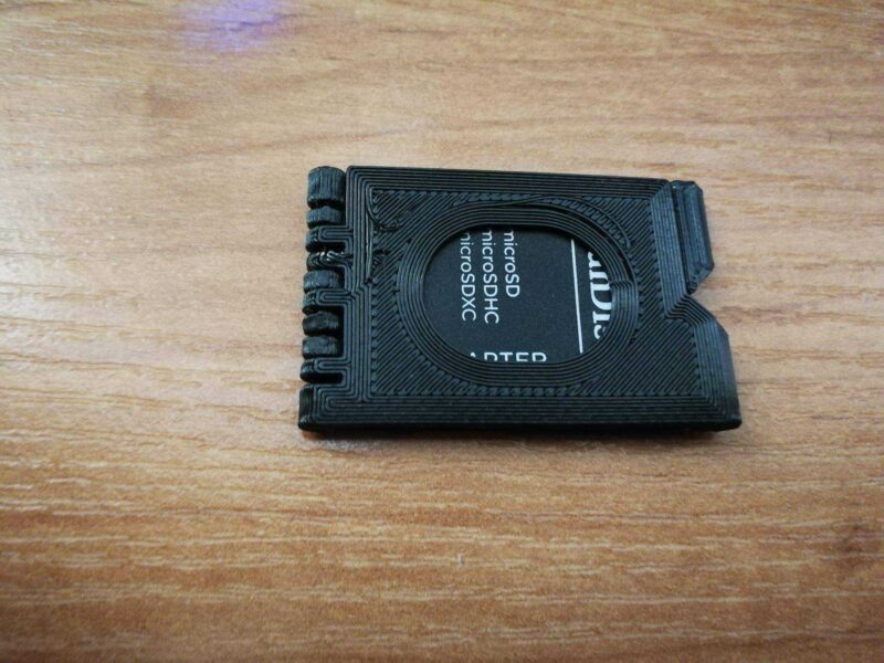 SD Kart Flip Case  Aparatı Holder Yuva  Aksesuar Tutucu - Görsel 3