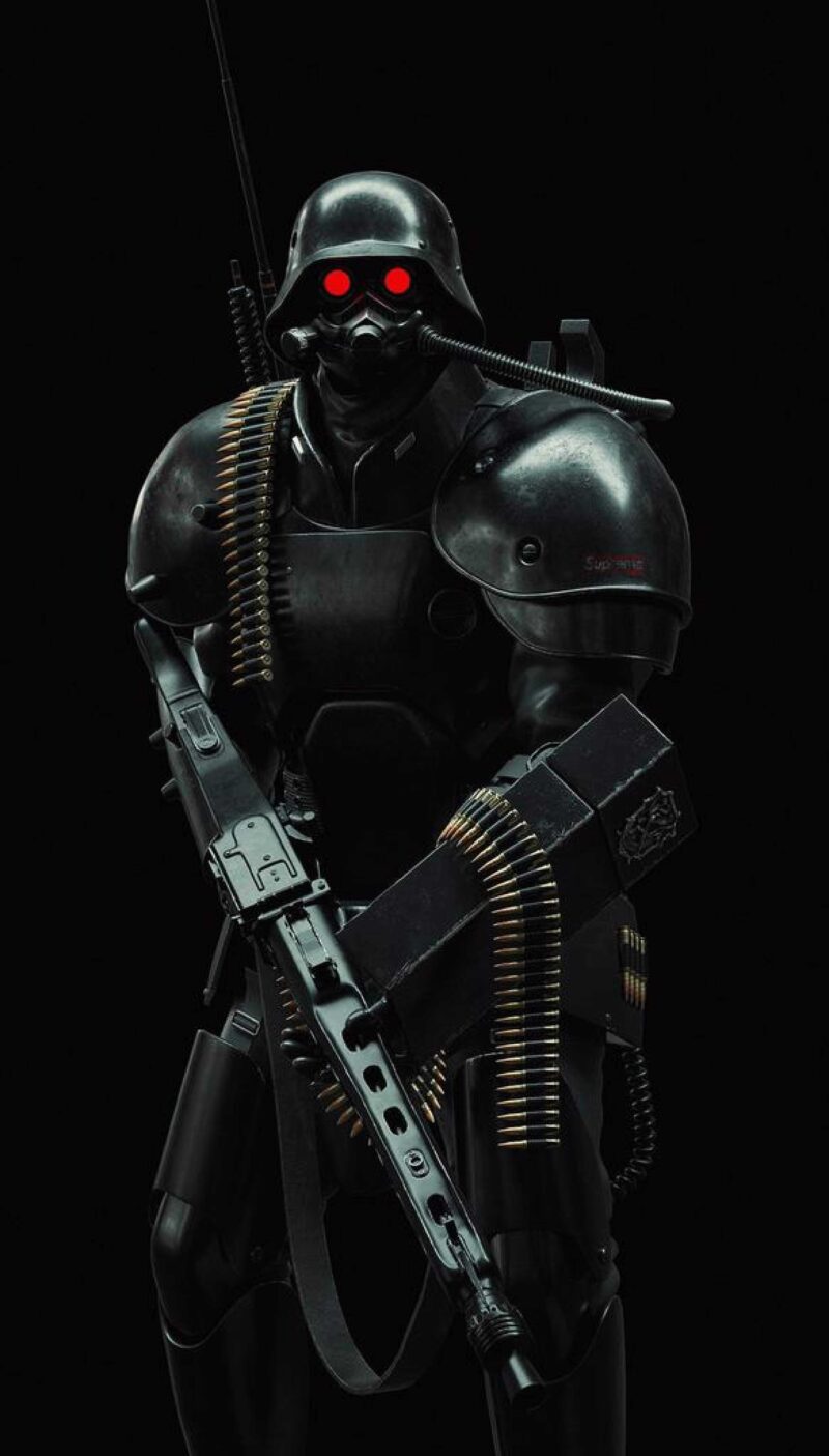 Scifi Ww2 - Süper Askerler Plastik Aparat