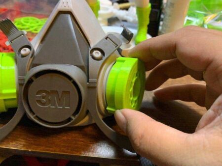 3M Maske Değiştirme Filtresi Plastik Aparat