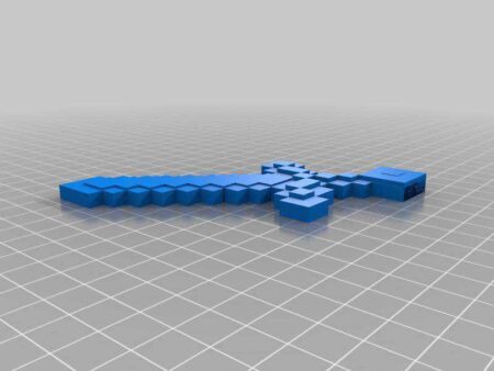 Minecraft Kılıç Plastik Aparat